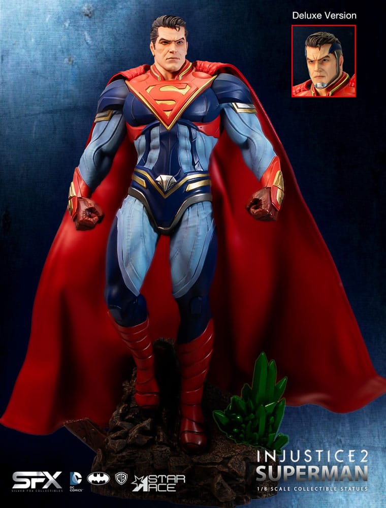 DC Comics Superman Injustice II Deluxe Version 30cm 1/8 Scale Statue