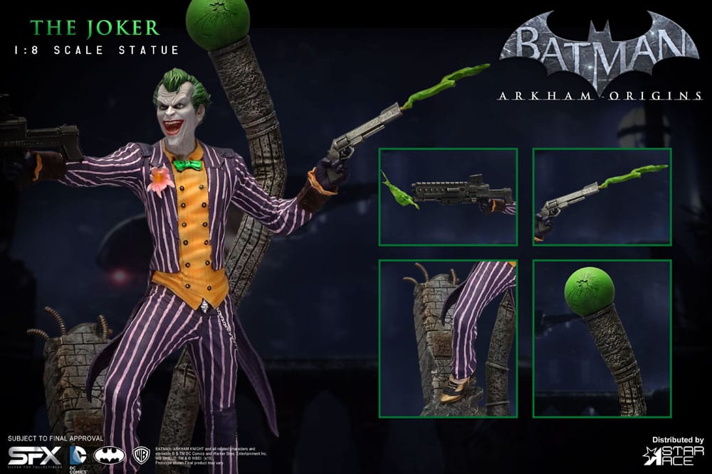 DC Comics The Joker Arkham Origins 29 cm 1/8 Statue