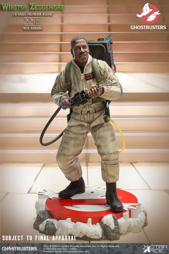 Ghostbusters Winston Zeddemore 22 cm 1/8 Resin Statue