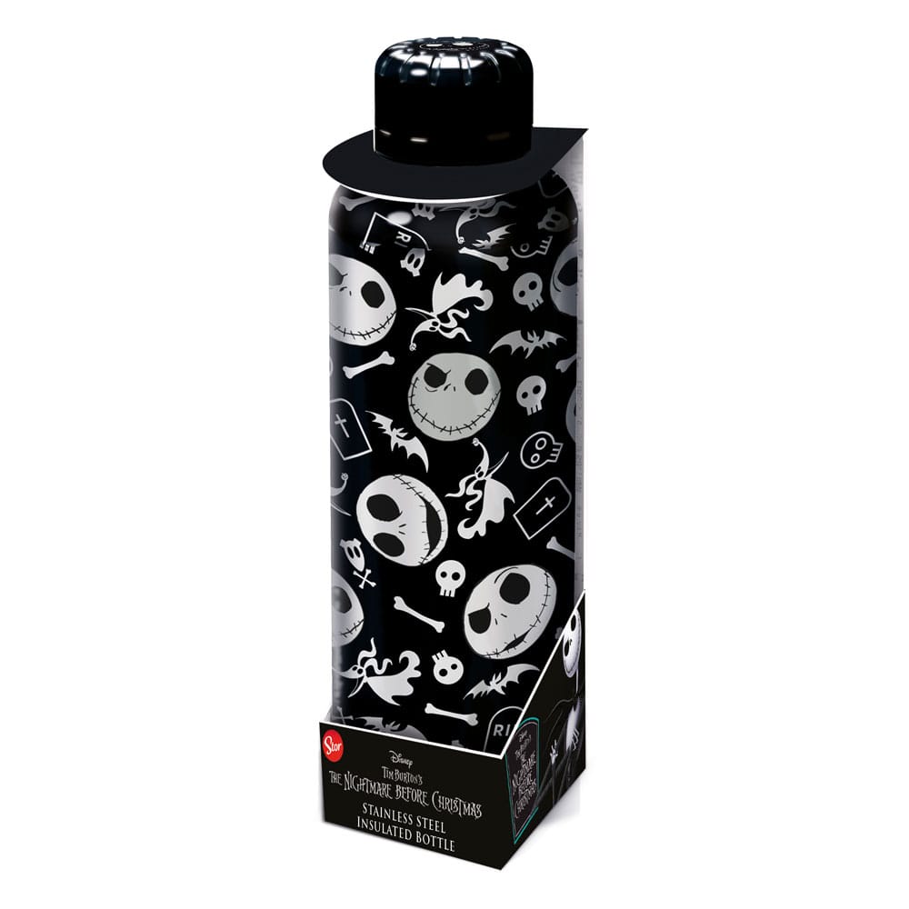 Nightmare Before Christmas Logo Water Bottle