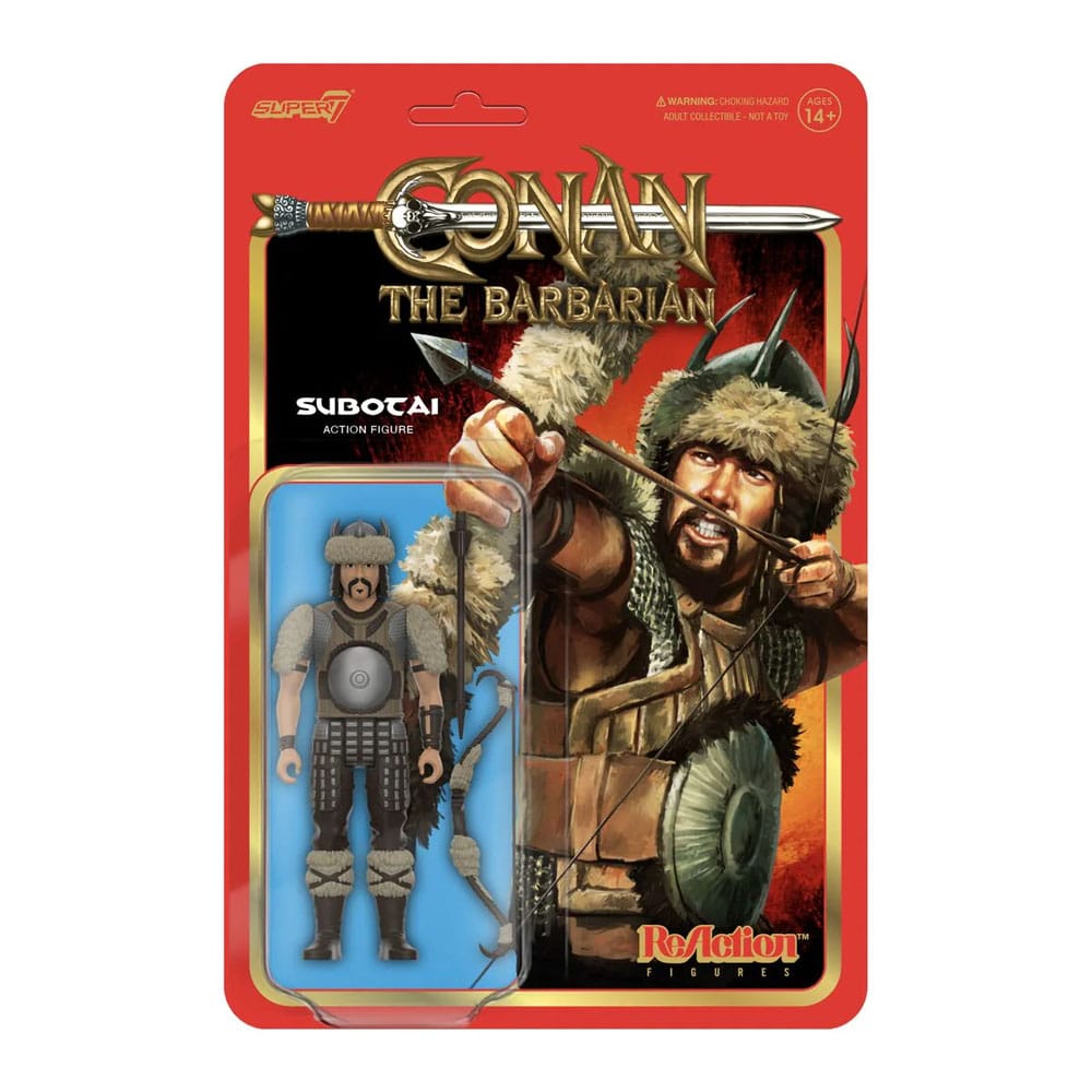 Conan the Barbarian Subotai ReAction Wave 01 10 cm Action Figure