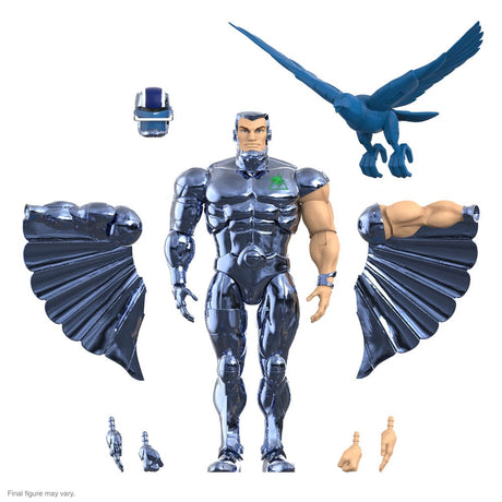 SilverHawks Steelwill (Toy Version Vac Metal) 18 cm Ultimates Action Figure