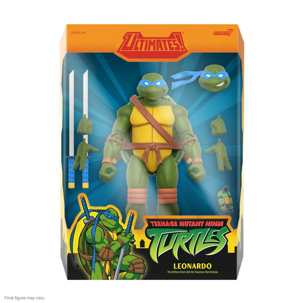 Teenage Mutant Ninja Turtles Ultimates Wave 12 Leonardo 18 cm Action Figure