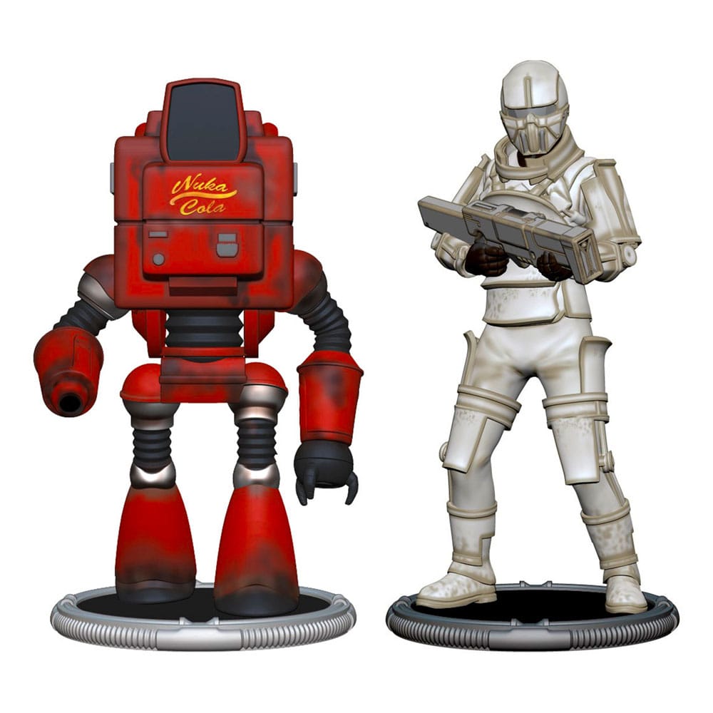 Fallout: Nukatron & Synth 7 cm Mini Figures 2-Pack Set B