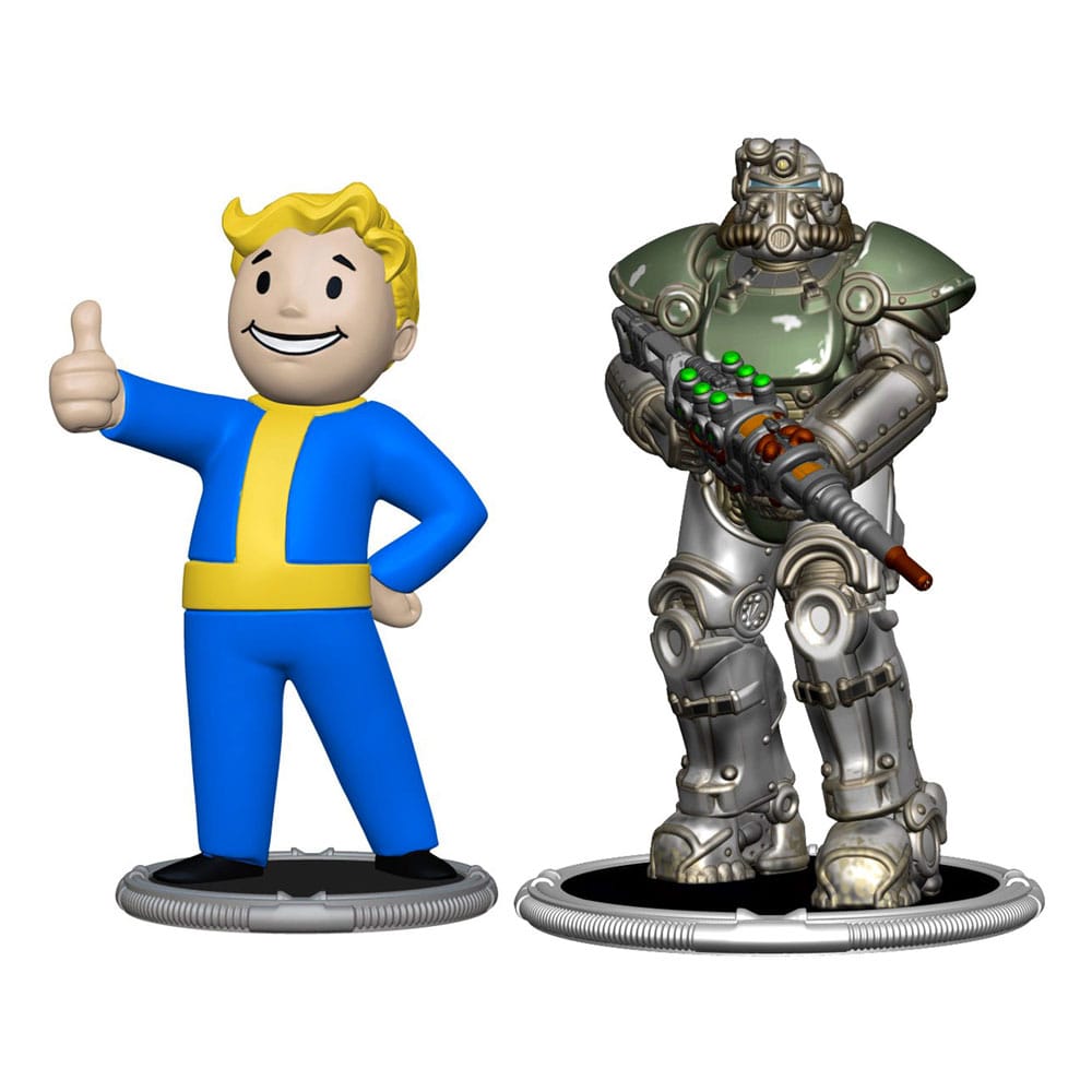 Fallout: Raider & Vault Boy (Strong) 7 cm Mini Figures 2-Pack Set F