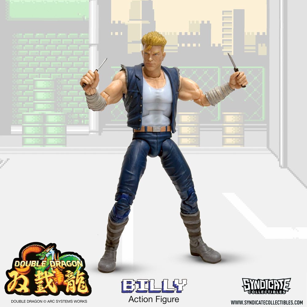 Double Dragon Billy 18 cm 1/12 Deluxe Action Figure