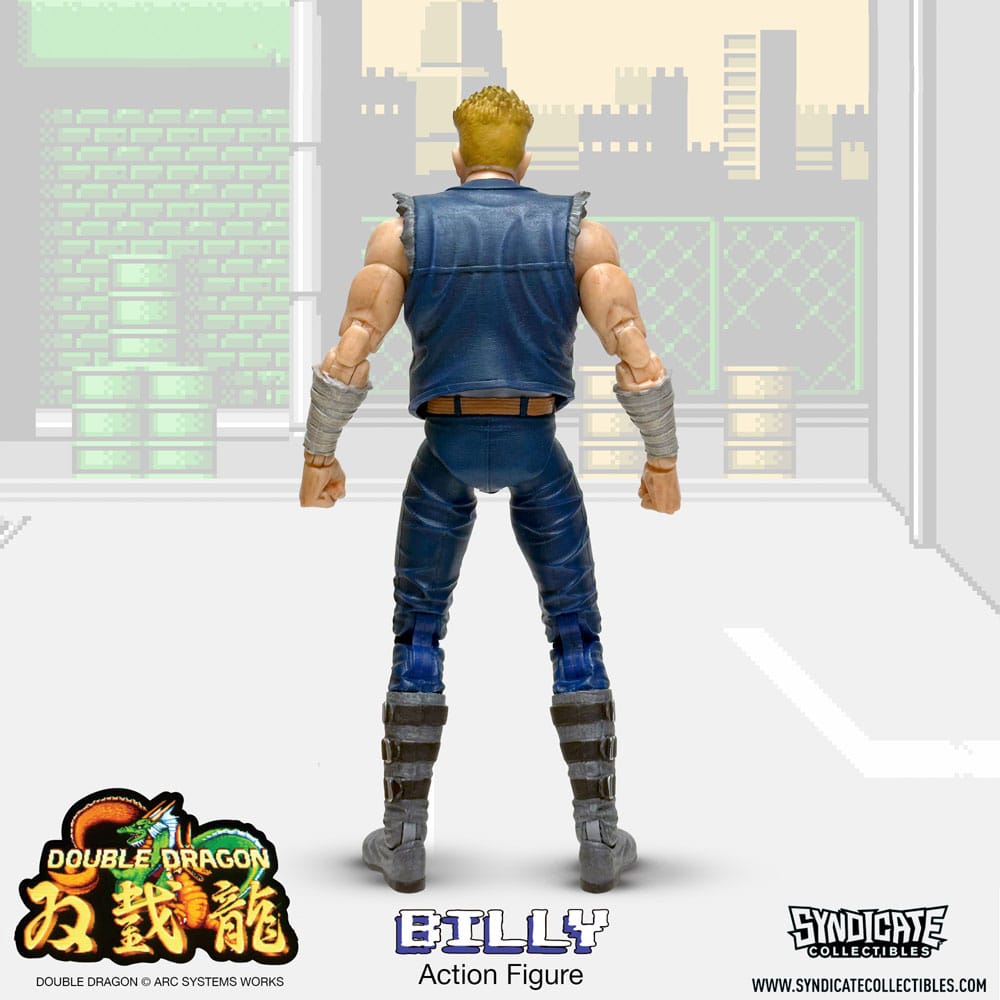 Double Dragon Billy 18 cm 1/12 Deluxe Action Figure