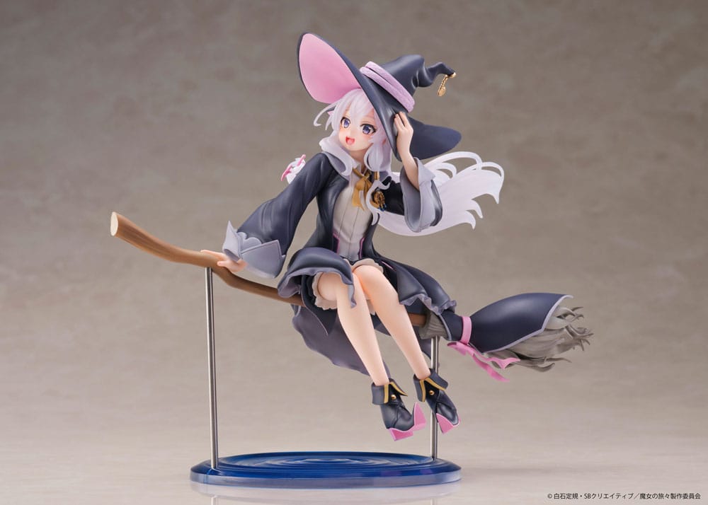 Wandering Witch: The Journey of Elaina: Elaina Witch Dress Ver. Reissue 20 cm  AMP+ PVC Statue