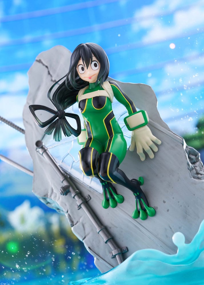 My Hero Academia Dressta Tsuyu Asui 22 cm PVC Statue