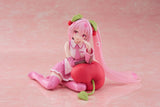 Hatsune Miku Desktop Cute Figure Sakura Miku Cherry Cushion Ver. 13 cm PVC Statue