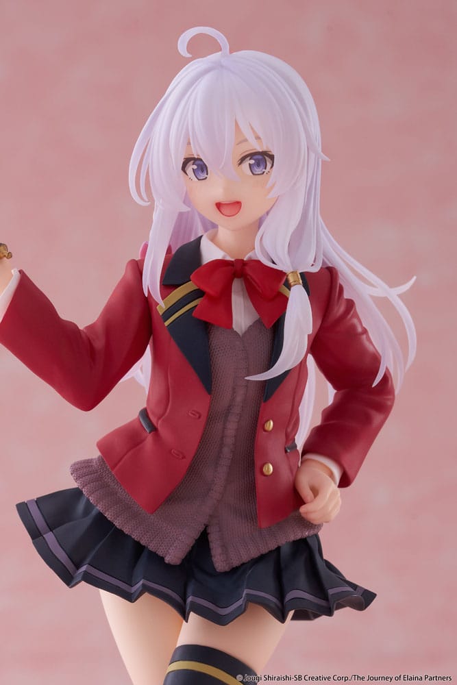 Wandering Witch The Journey of Elaina Coreful Elaina School Uniform Ver. 18 cm PVC Statue