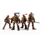 Teenage Mutant Ninja Turtles BST AXN Zombie Turtle (IDW Comics) 13 cm Action Figures 4-Pack