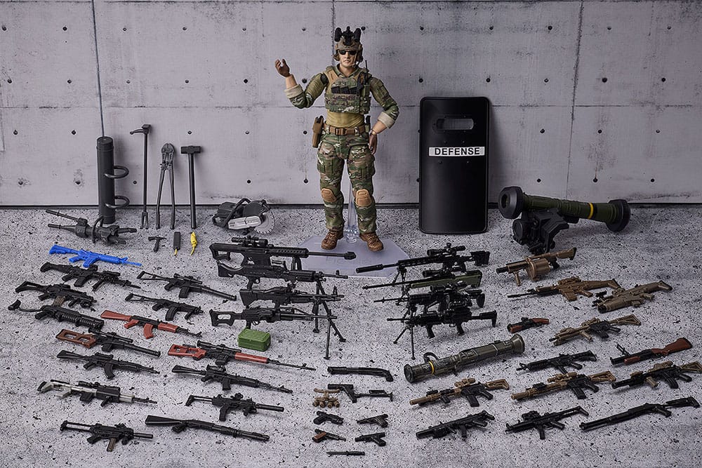 Little Armory Figma Special Forces Member 16 cm Action Figure