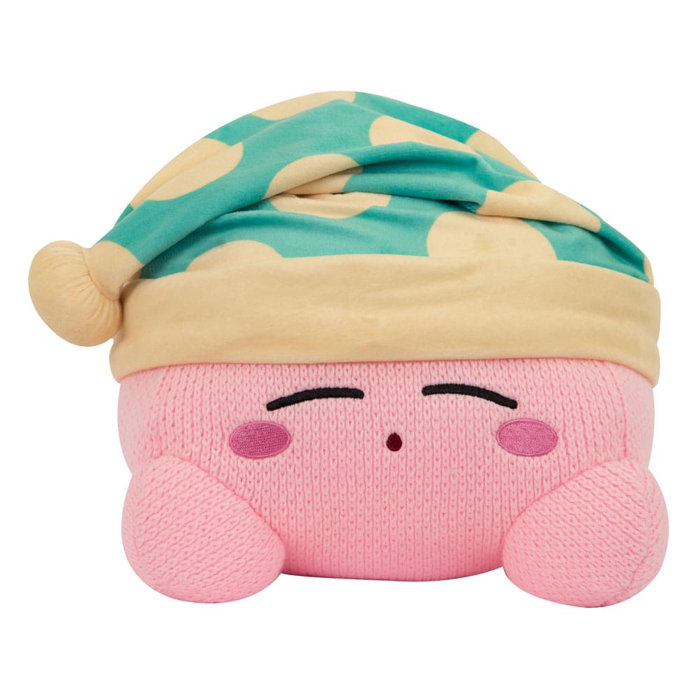 Kirby Nuiguru-Knit Kirby Sleeping Mega 25 cm Plush Figure