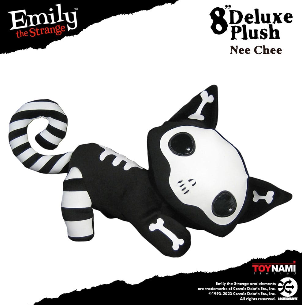 Emily the Strange Nee Chee 20cm Plush Figure