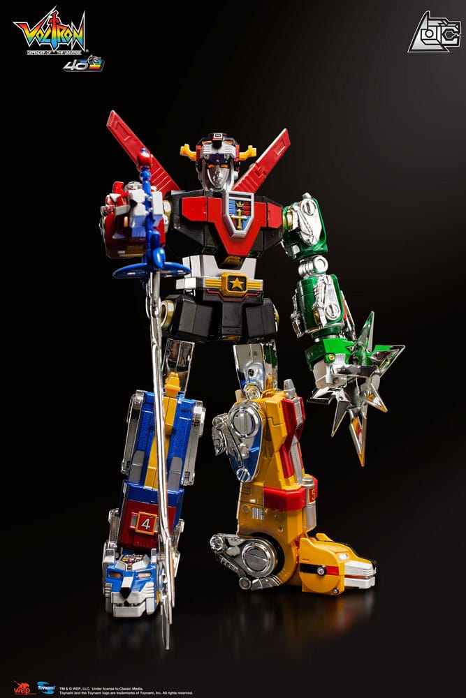 Voltron 40th Anniversary Collector´s Edition 27 cm Action Figure Gift Set