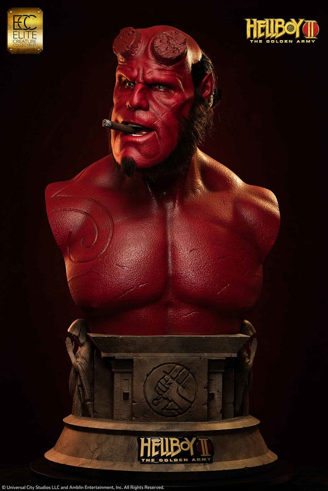 Hellboy II: The Golden Army: Hellboy 100cm Hellboy Bust