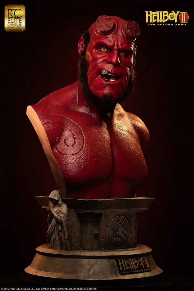 Hellboy II: The Golden Army: Hellboy 100cm Hellboy Bust