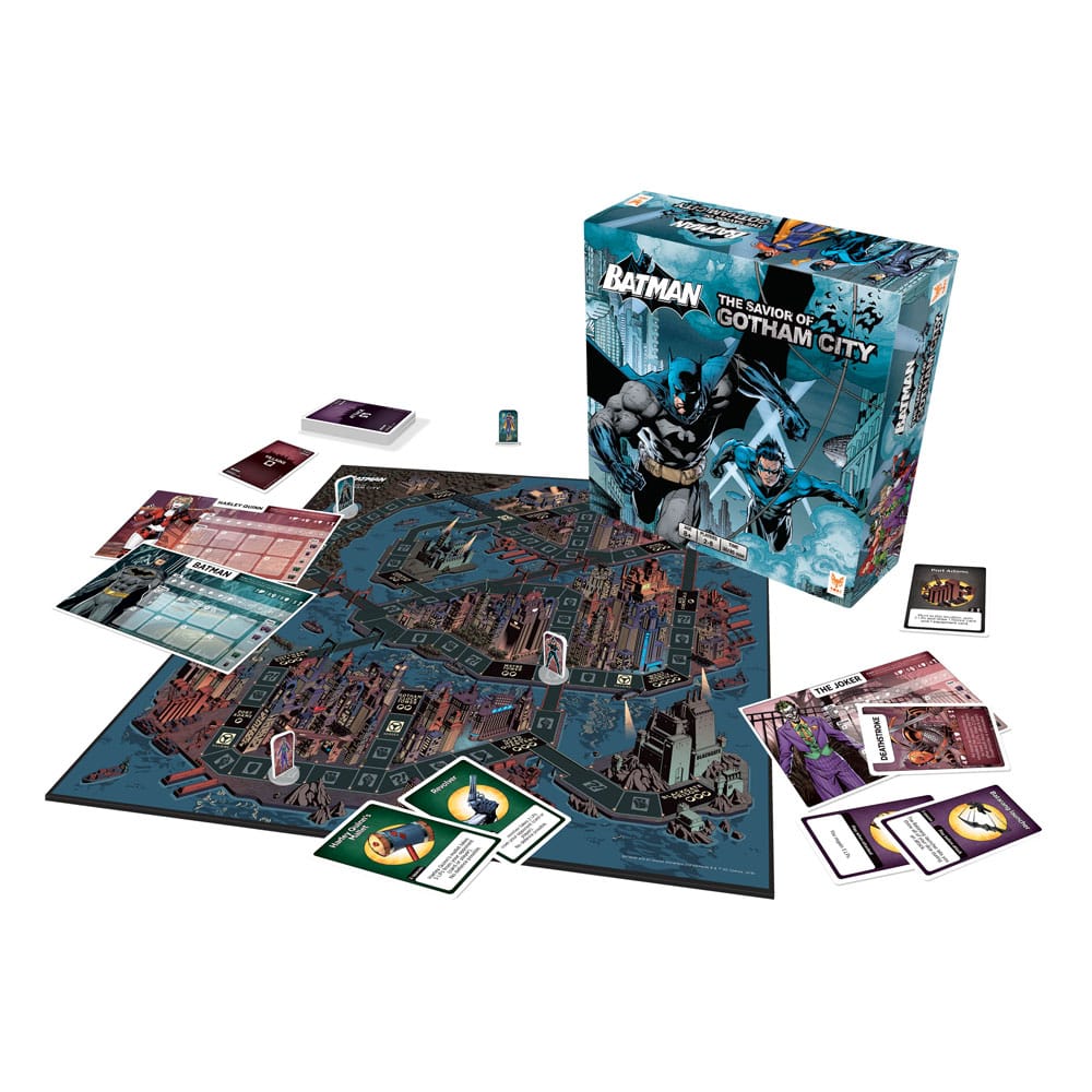 DC Comics Batman The Savior of Gotham City Board Game