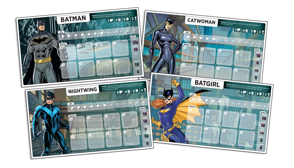 DC Comics Batman The Savior of Gotham City Board Game