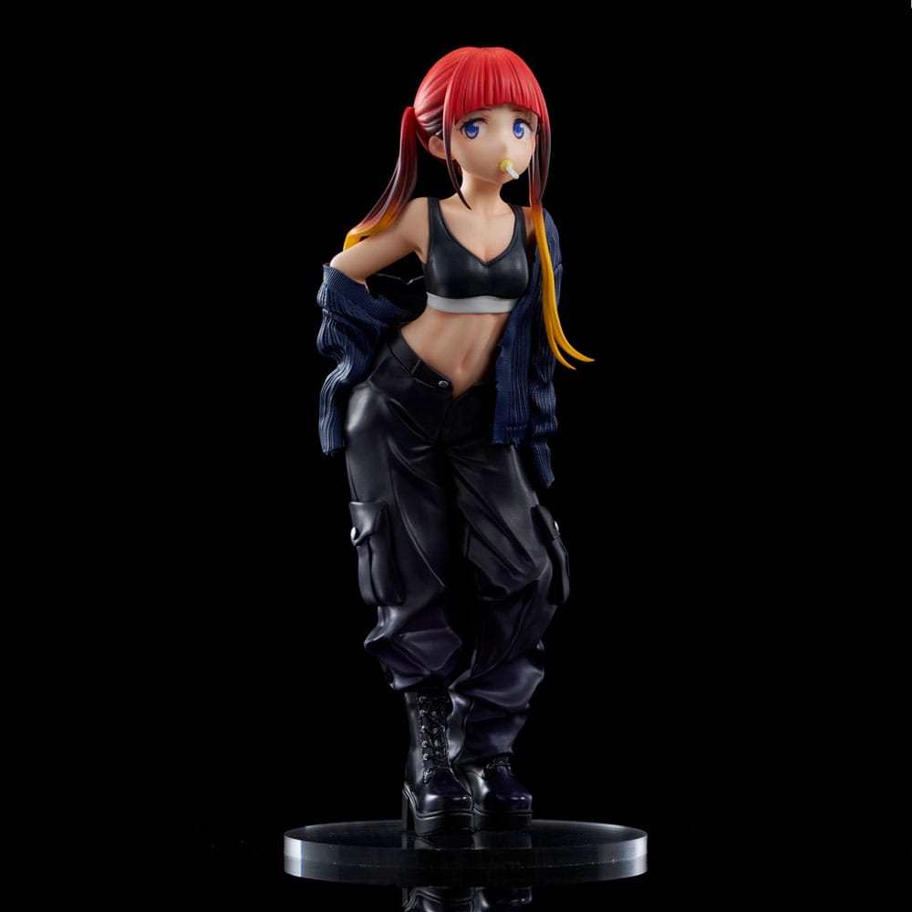 Gridman Universe Zozo Black Collection Chise Asukagawa 21 cm PVC Statue