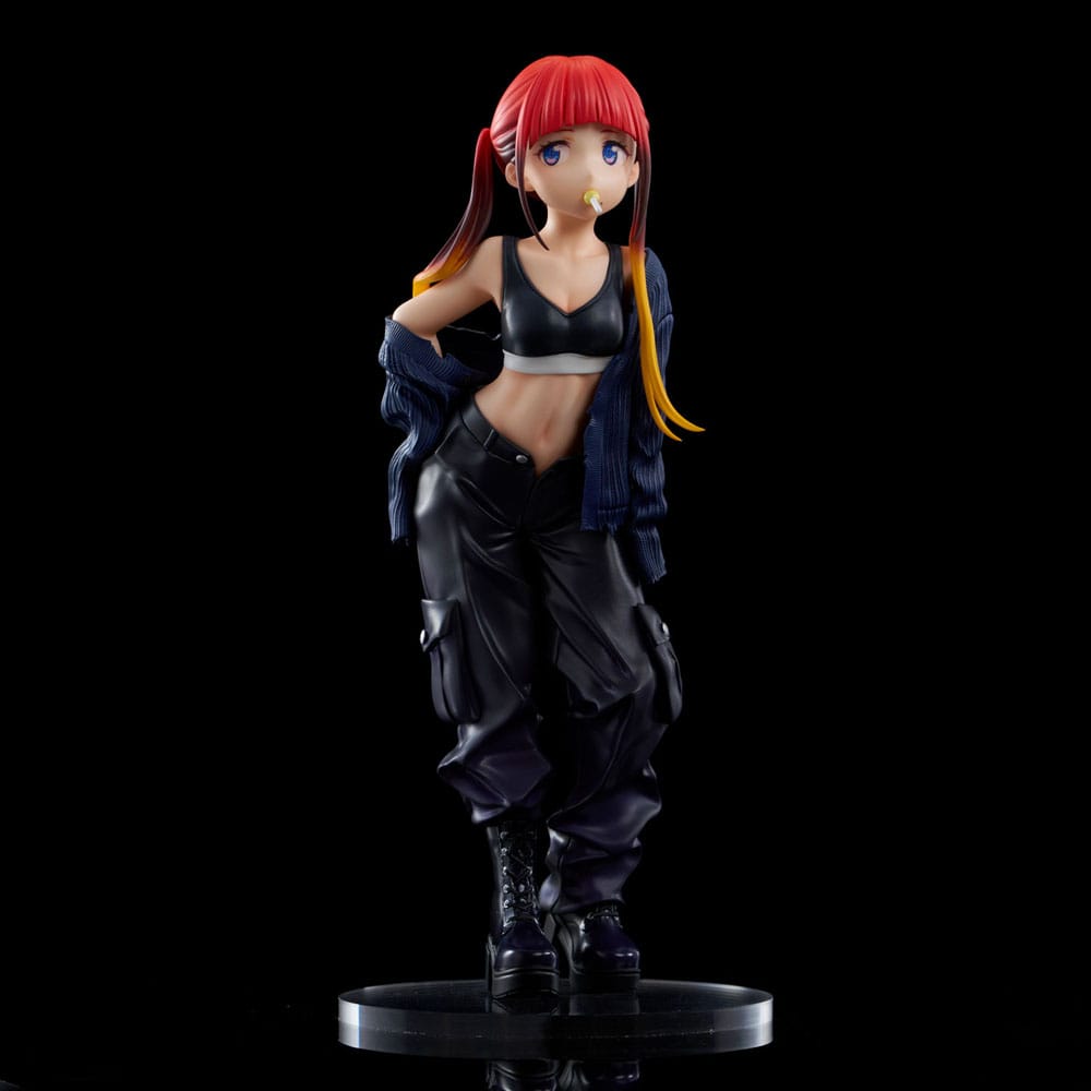 Gridman Universe Zozo Black Collection Chise Asukagawa 21 cm PVC Statue