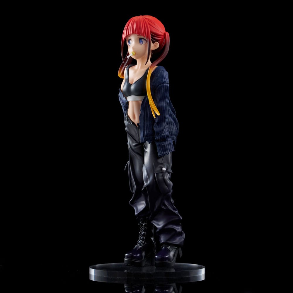 Gridman Universe Zozo Black Collection Chise Asukagawa 21 cm PVC Statue