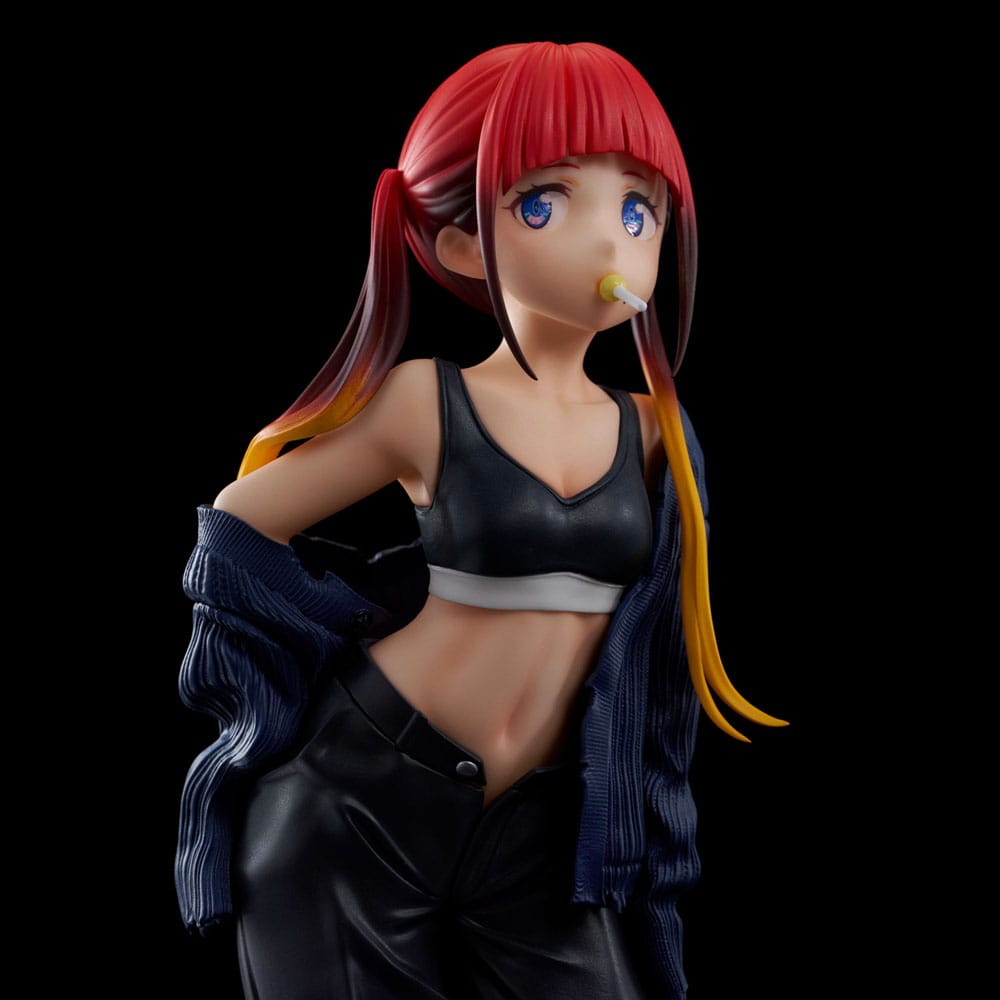 Gridman Universe Zozo Black Collection Chise Asukagawa 21 cm PVC Statue