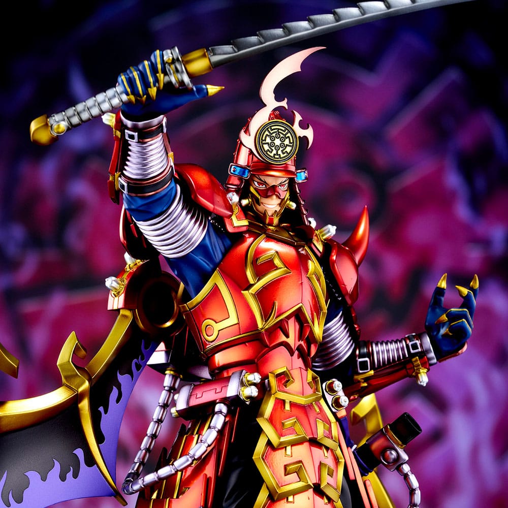 Yu-Gi-Oh! Monster Figure Collection Legendary Six Samurai Shi En 35 cm PVC Statue