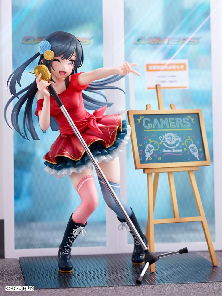 Love Live! Nijigasaki High School Idol Club Odaiba Gamers Signboard Girl Setsuna Yuki 21 cm 1/7 PVC Statue