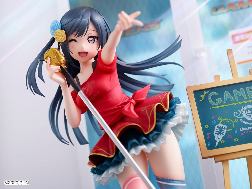 Love Live! Nijigasaki High School Idol Club Odaiba Gamers Signboard Girl Setsuna Yuki 21 cm 1/7 PVC Statue