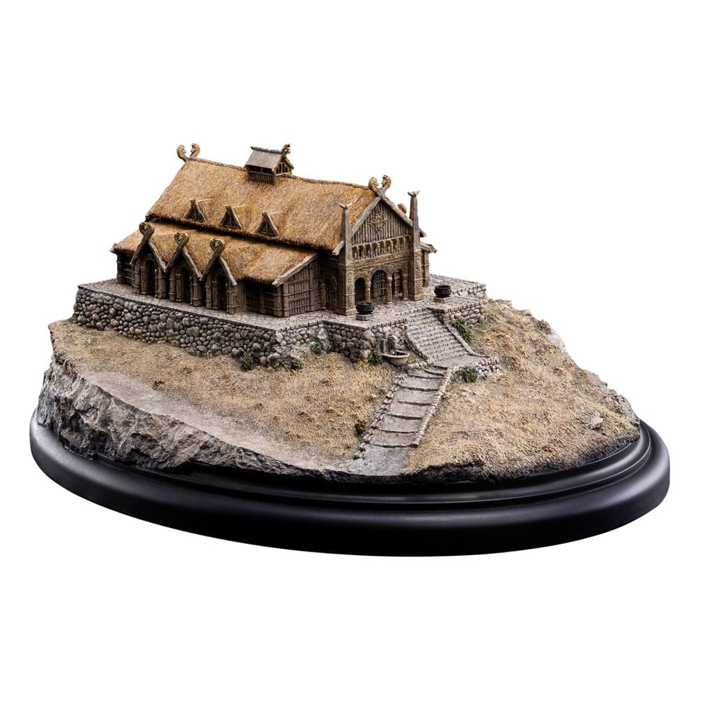 Lord of the Rings The Golden Hall of Edoras 9 cm Statue