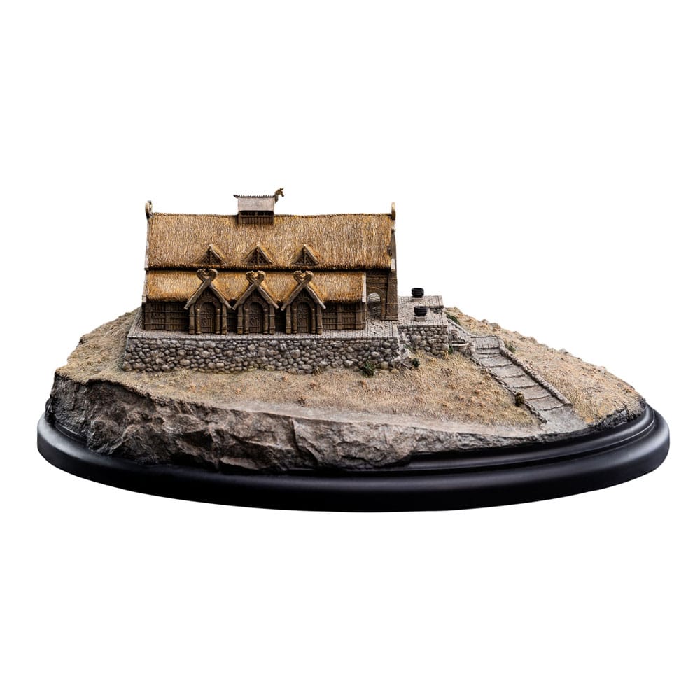 Lord of the Rings The Golden Hall of Edoras 9 cm Statue