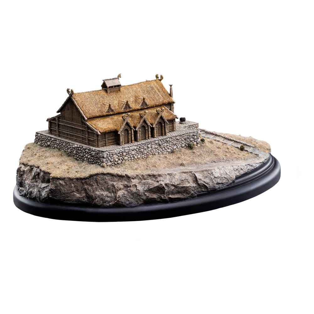 Lord of the Rings The Golden Hall of Edoras 9 cm Statue