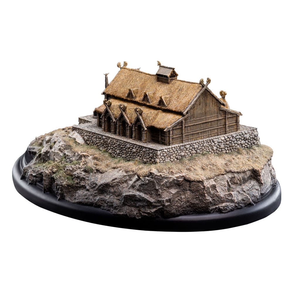 Lord of the Rings The Golden Hall of Edoras 9 cm Statue