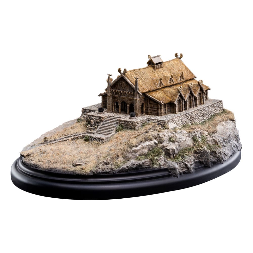 Lord of the Rings The Golden Hall of Edoras 9 cm Statue