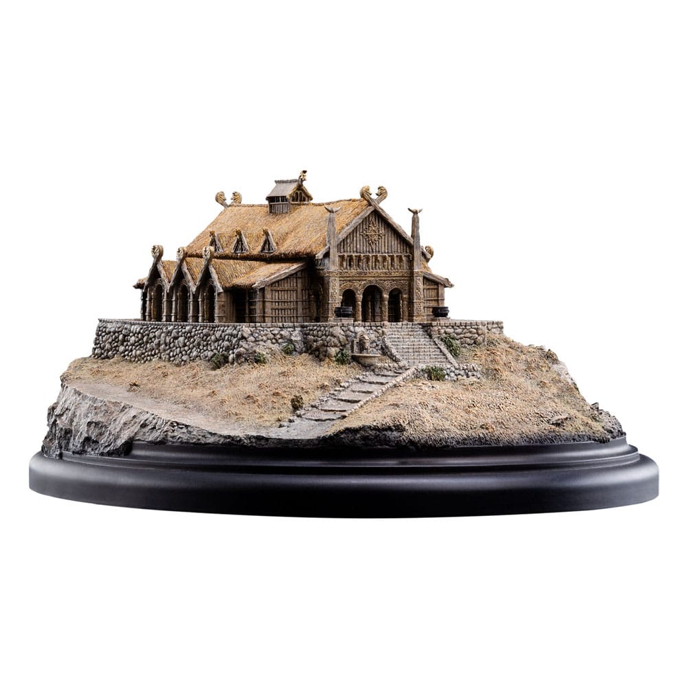 Lord of the Rings The Golden Hall of Edoras 9 cm Statue