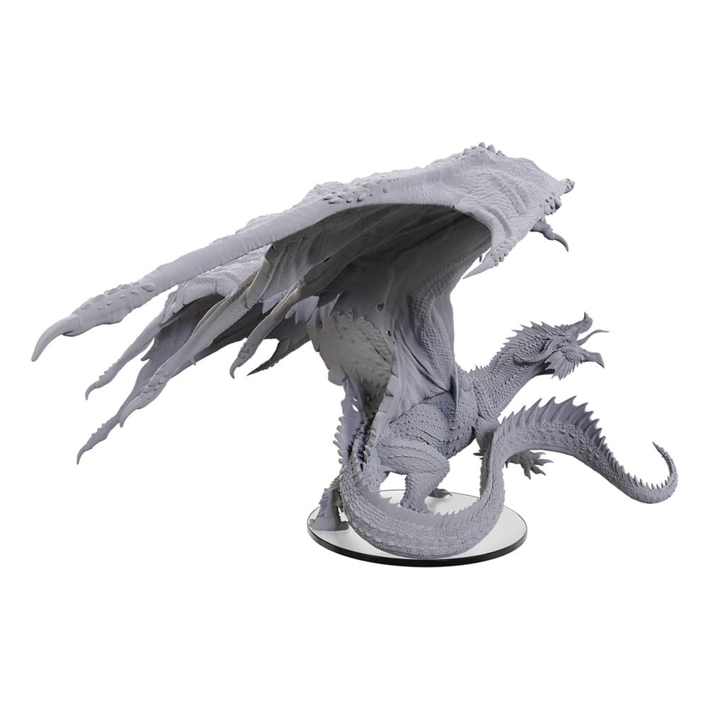 D&D Nolzur's Marvelous Miniatures Adult Red Dragon Tyrant 18 cm Unpainted Miniature Figure