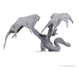 D&D Nolzur's Marvelous Miniatures Adult Red Dragon Tyrant 18 cm Unpainted Miniature Figure