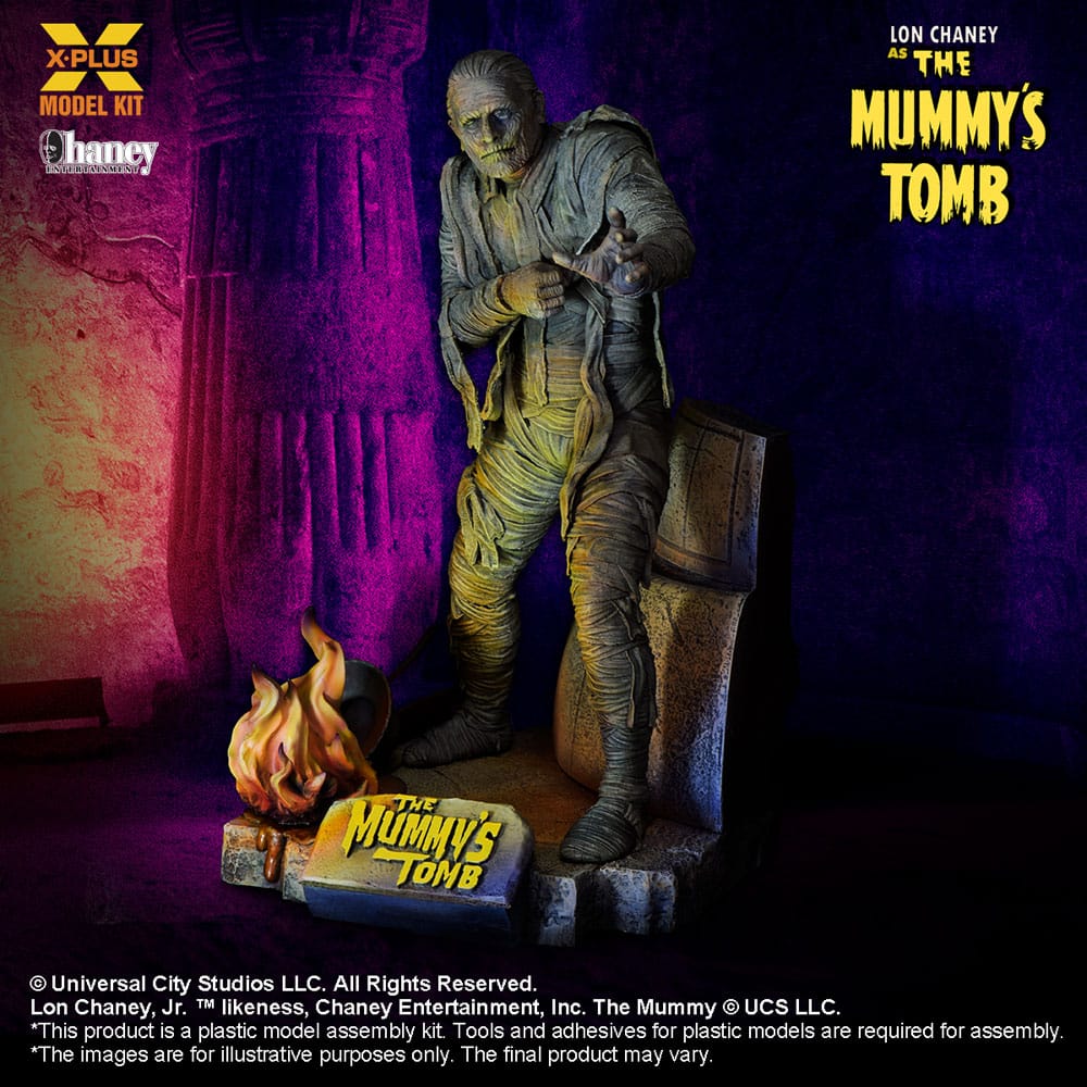 The Mummy´s Tomb Lon Chaney Jr. as Mummy 23 cm 1/8 Plastic Model Kit