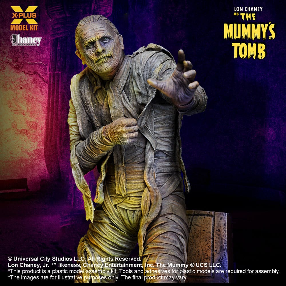 The Mummy´s Tomb Lon Chaney Jr. as Mummy 23 cm 1/8 Plastic Model Kit