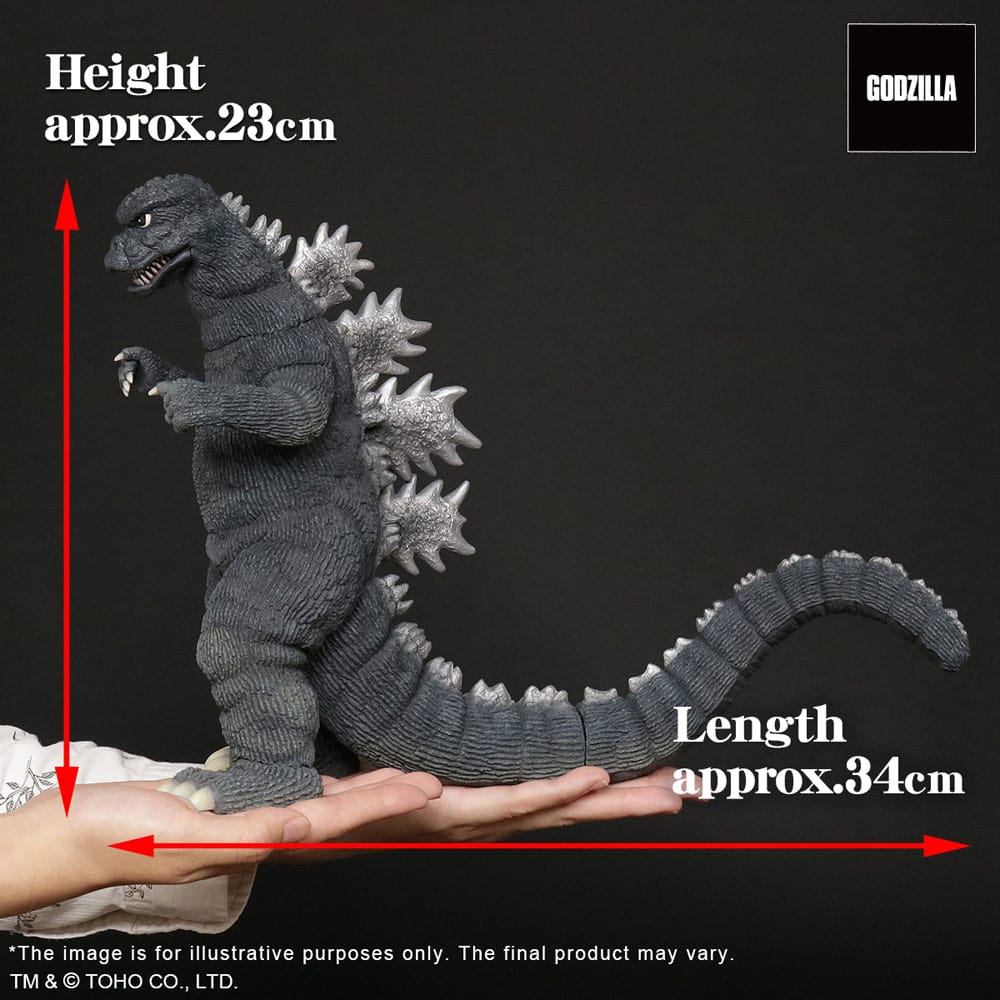 Godzilla (1974) TOHO Daikaiju Series Godzilla 23 cm PVC Statue