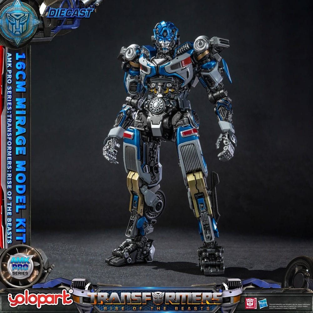 Transformers Rise of the Beasts AMK Pro Series Mirage (Oversea Version) 16 cm Plastic Model Kit