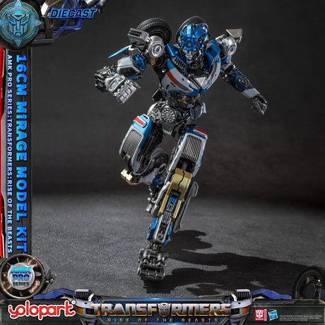 Transformers Rise of the Beasts AMK Pro Series Mirage (Oversea Version) 16 cm Plastic Model Kit