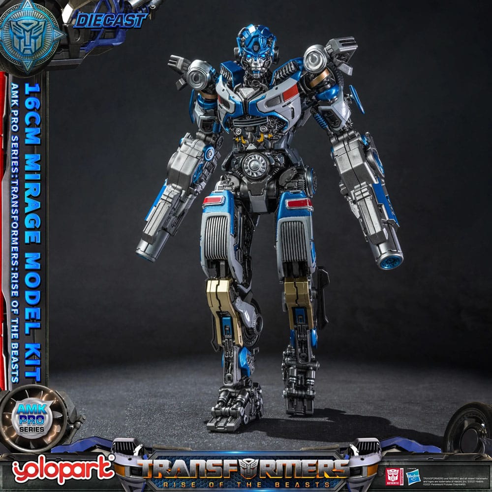 Transformers Rise of the Beasts AMK Pro Series Mirage (Oversea Version) 16 cm Plastic Model Kit