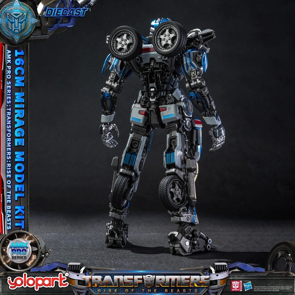 Transformers Rise of the Beasts AMK Pro Series Mirage (Oversea Version) 16 cm Plastic Model Kit