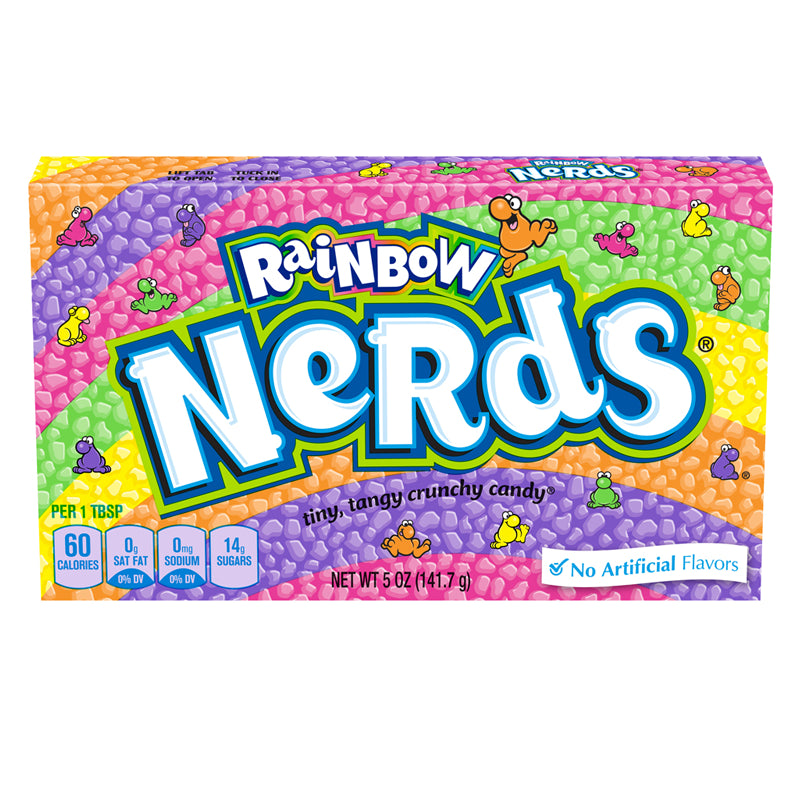 Wonka Rainbow Nerds 5oz Theatre Box