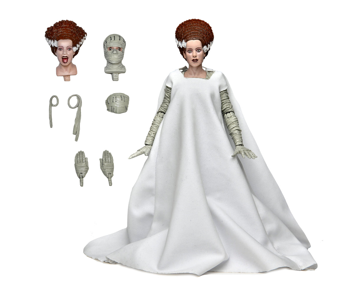 Universal Monsters (Colour) Bride Of Frankenstein Ultimate 7 Inch Action Figure