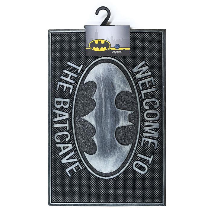 DC Comics Batman (Welcome To The Batcave) Rubber Doormat