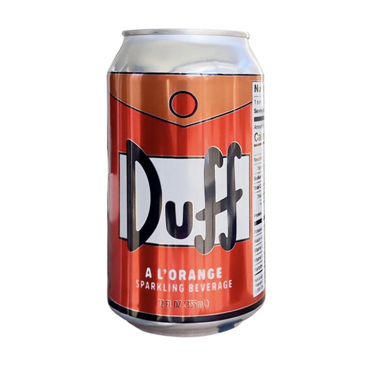 Duff A L'Orange Soda - The Simpsons (355ml)